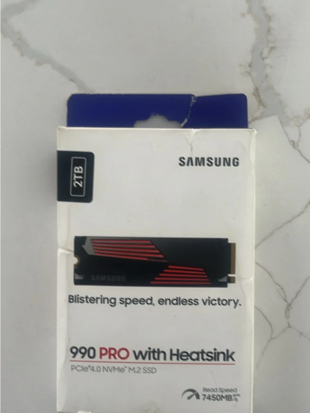 Samsung SSD 990 PRO with Heatsink - Black & Red Accents
